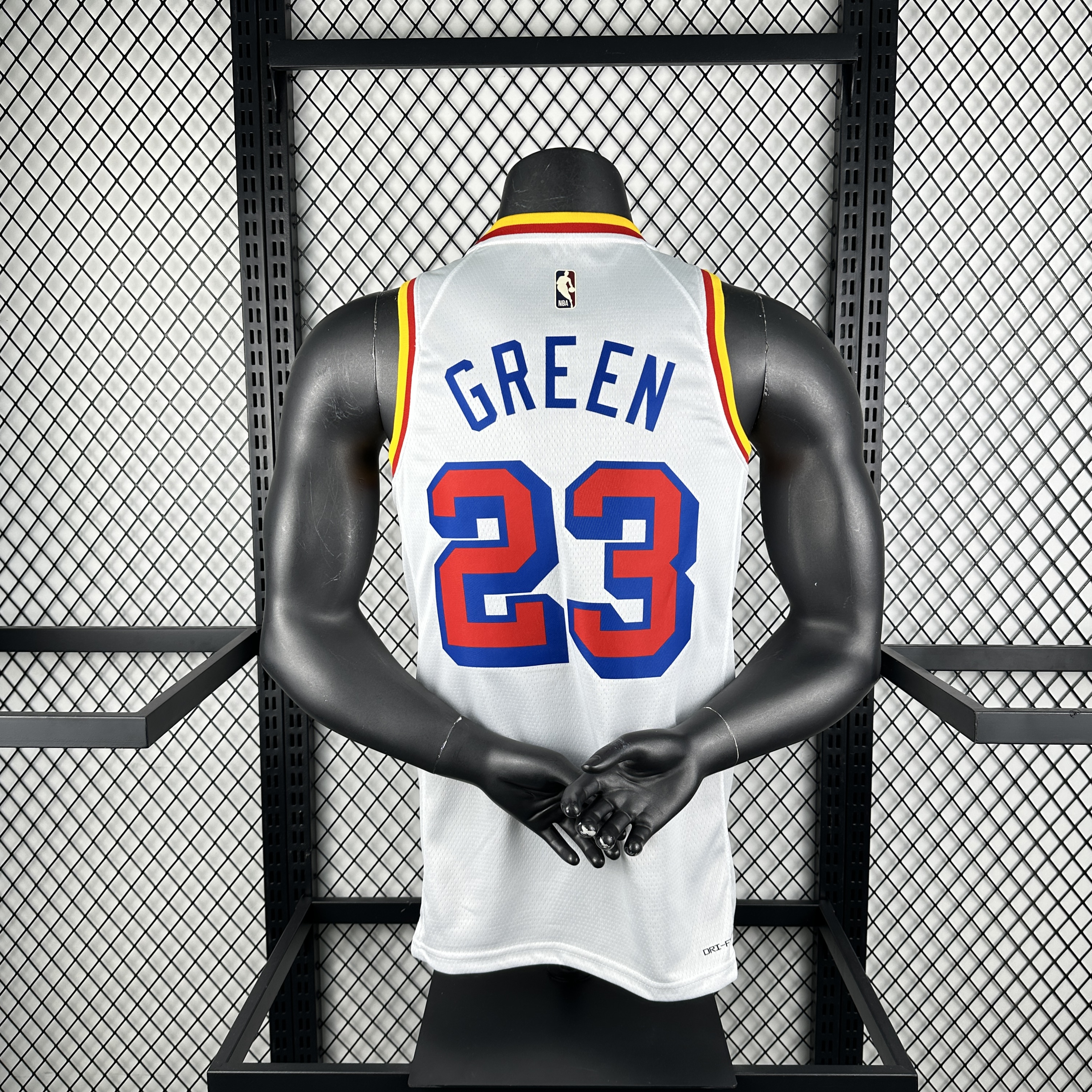 Men Golden State Warriors 23 Green white NBA 2024 25 Season Jerseys